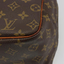 LOUIS VUITTON Monogram Deauville Hand Bag M47270 LV Auth BA13458-16