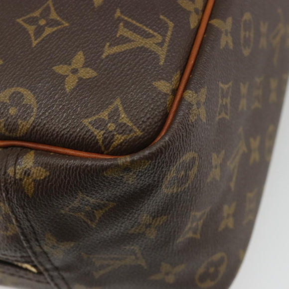 LOUIS VUITTON Monogram Deauville Hand Bag M47270 LV Auth BA13458