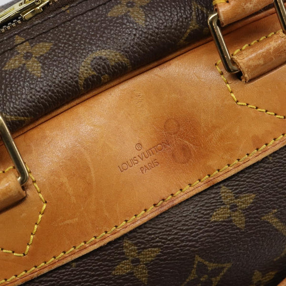 LOUIS VUITTON Monogram Deauville Hand Bag M47270 LV Auth BA13458