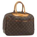 LOUIS VUITTON Monogram Deauville Hand Bag M47270 LV Auth BA13458-1