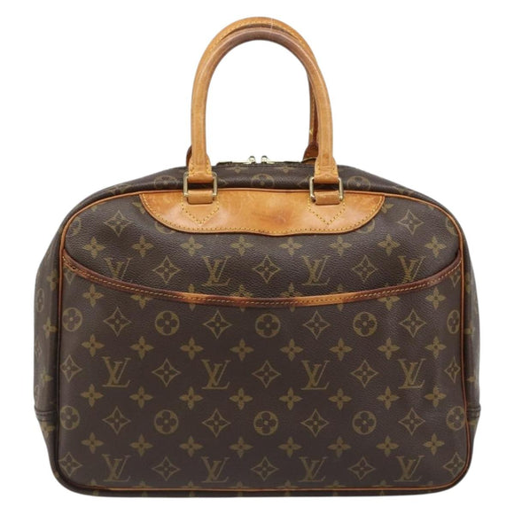 LOUIS VUITTON Monogram Deauville Hand Bag M47270 LV Auth BA13458
