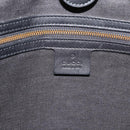 GUCCI Tote Bag Suede Black Gold 305585 Auth BA13459-17