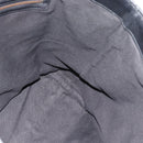 GUCCI Tote Bag Suede Black Gold 305585 Auth BA13459-18
