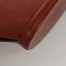 LOUIS VUITTON Epi Saint Jacques Hand Bag Brown M52263 LV Auth BA1346-15