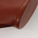 LOUIS VUITTON Epi Saint Jacques Hand Bag Brown M52263 LV Auth BA1346-17