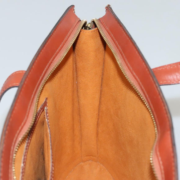 LOUIS VUITTON Epi Saint Jacques Hand Bag Brown M52263 LV Auth BA1346