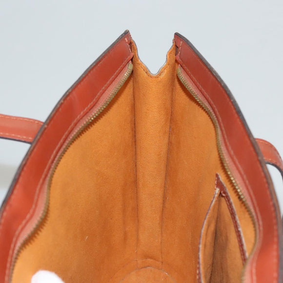 LOUIS VUITTON Epi Saint Jacques Hand Bag Brown M52263 LV Auth BA1346