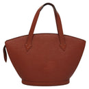 LOUIS VUITTON Epi Saint Jacques Hand Bag Brown M52263 LV Auth BA1346-2