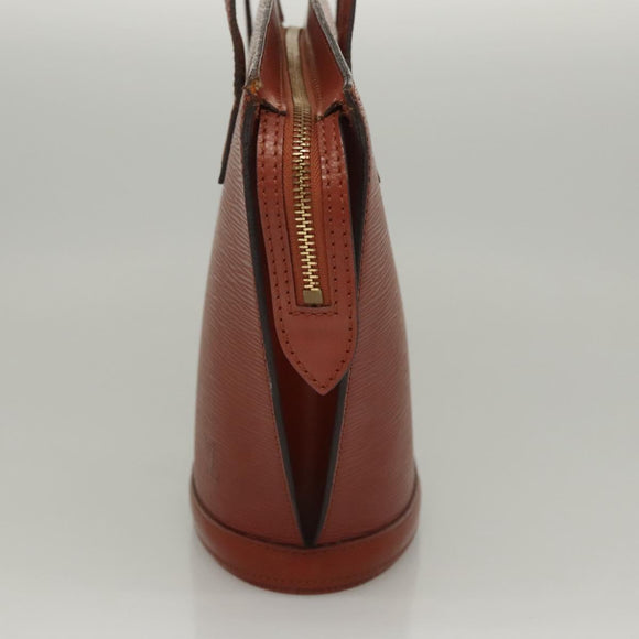 LOUIS VUITTON Epi Saint Jacques Hand Bag Brown M52263 LV Auth BA1346