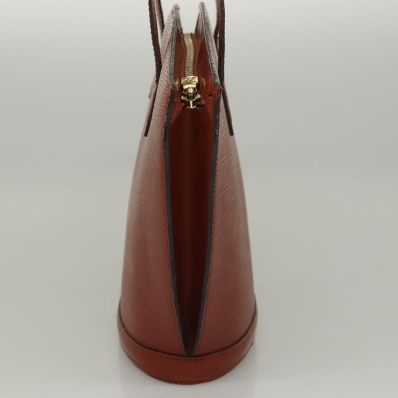 LOUIS VUITTON Epi Saint Jacques Hand Bag Brown M52263 LV Auth BA1346