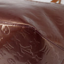 LOUIS VUITTON Monogram Vernis Bellevue GM Tote Bag Violet M93588 LV Auth BA13461-16