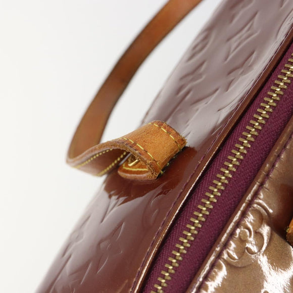 LOUIS VUITTON Monogram Vernis Bellevue GM Tote Bag Violet M93588 LV Auth BA13461