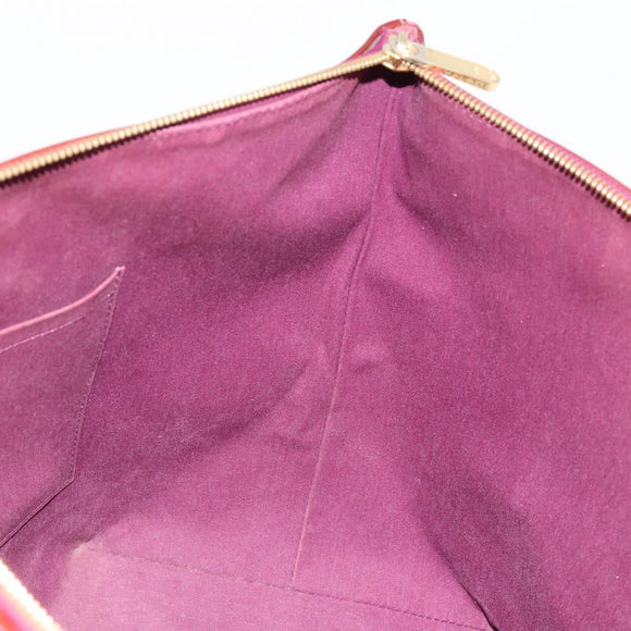 LOUIS VUITTON Monogram Vernis Bellevue GM Tote Bag Violet M93588 LV Auth BA13461