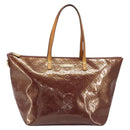 LOUIS VUITTON Monogram Vernis Bellevue GM Tote Bag Violet M93588 LV Auth BA13461-13