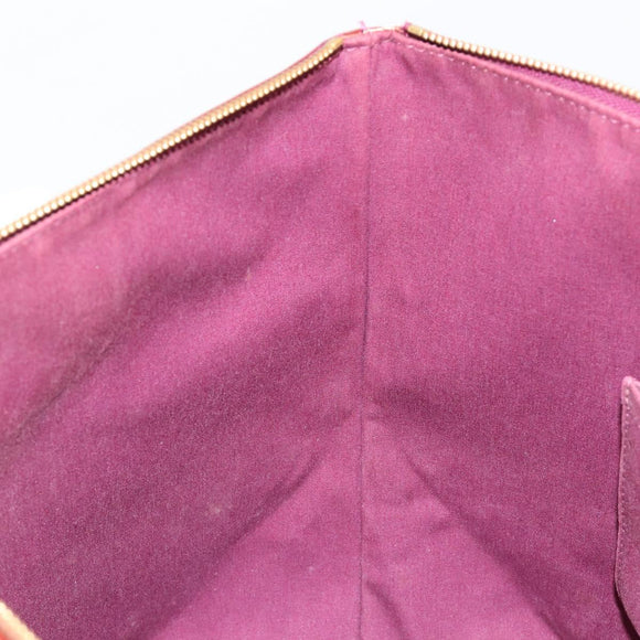 LOUIS VUITTON Monogram Vernis Bellevue GM Tote Bag Violet M93588 LV Auth BA13461