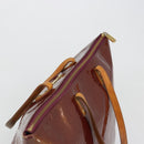 LOUIS VUITTON Monogram Vernis Bellevue GM Tote Bag Violet M93588 LV Auth BA13461-6