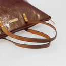 LOUIS VUITTON Monogram Vernis Bellevue GM Tote Bag Violet M93588 LV Auth BA13461-7