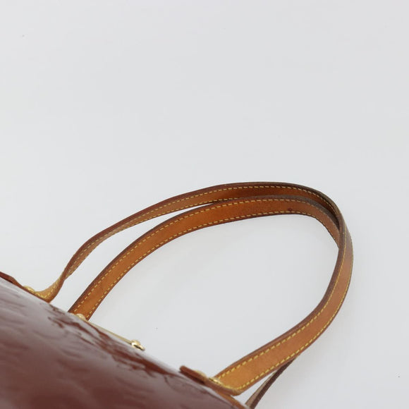 LOUIS VUITTON Monogram Vernis Bellevue GM Tote Bag Violet M93588 LV Auth BA13461