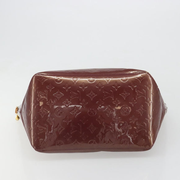 LOUIS VUITTON Monogram Vernis Bellevue GM Tote Bag Violet M93588 LV Auth BA13461