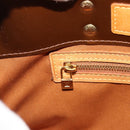 LOUIS VUITTON Monogram Vernis Reade PM Hand Bag Bronze M91146 LV Auth BA13463-21