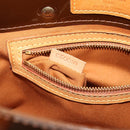 LOUIS VUITTON Monogram Vernis Reade PM Hand Bag Bronze M91146 LV Auth BA13463-12