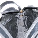 Salvatore Ferragamo Shoulder Bag Patent Leather Black Gold Auth BA13465-19