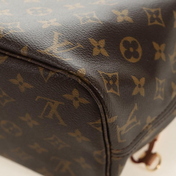 LOUIS VUITTON Monogram Neverfull MM Tote Bag Grenard M41602 LV Auth BA13466SAM