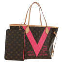 LOUIS VUITTON Monogram Neverfull MM Tote Bag Grenard M41602 LV Auth BA13466SAM-1