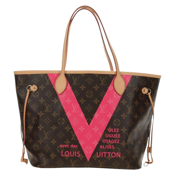 LOUIS VUITTON Monogram Neverfull MM Tote Bag Grenard M41602 LV Auth BA13466SAM