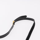 Salvatore Ferragamo Vara Ribbon Hand Bag Suede 2way Black Gold Auth BA13469-15