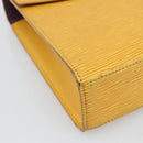 LOUIS VUITTON Epi Malesherbes Tas Tassili Geel Jonne M52379 LV Auth BA13470-16