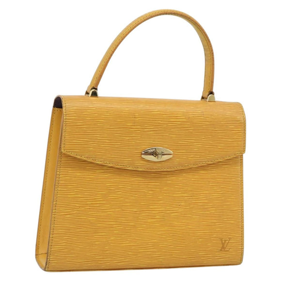 LOUIS VUITTON Epi Malesherbes Tas Tassili Geel Jonne M52379 LV Auth BA13470