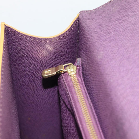 LOUIS VUITTON Epi Malesherbes Tas Tassili Geel Jonne M52379 LV Auth BA13470