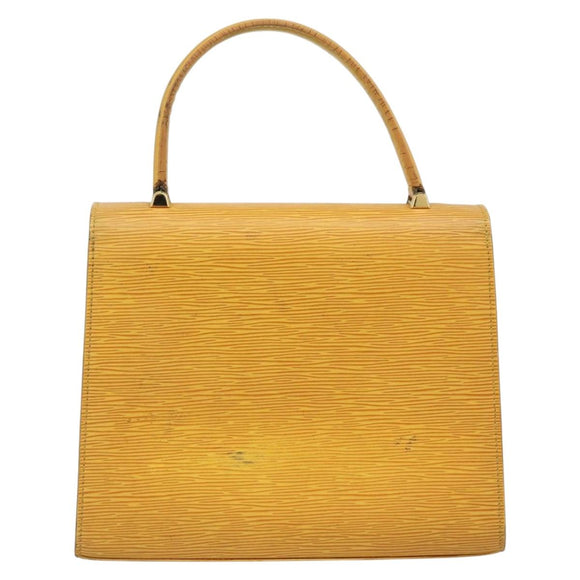 LOUIS VUITTON Epi Malesherbes Tas Tassili Geel Jonne M52379 LV Auth BA13470