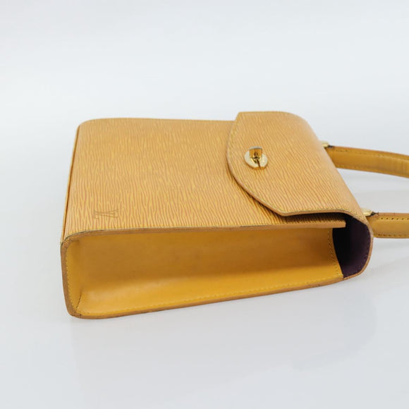 LOUIS VUITTON Epi Malesherbes Tas Tassili Geel Jonne M52379 LV Auth BA13470