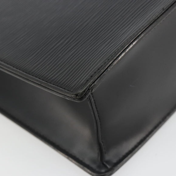 LOUIS VUITTON Epi Ombre Hand Bag Black M52102 LV Auth BA13471