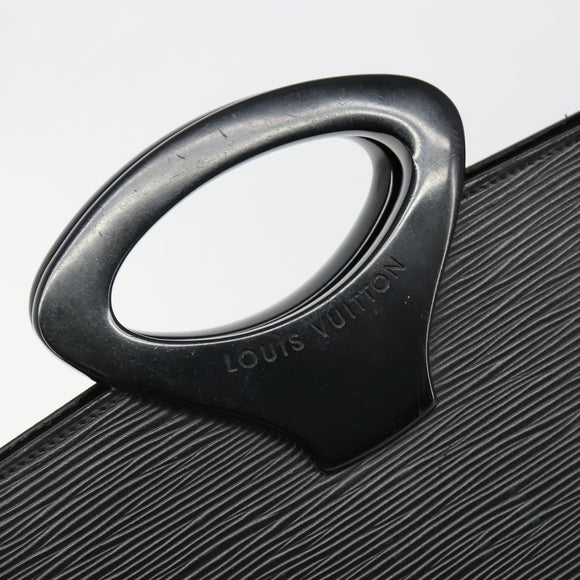 LOUIS VUITTON Epi Ombre Hand Bag Black M52102 LV Auth BA13471