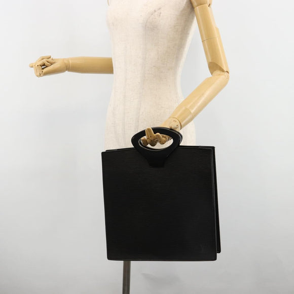 LOUIS VUITTON Epi Ombre Hand Bag Black M52102 LV Auth BA13471