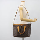LOUIS VUITTON Monogram Palermo PM Tote Bag M40145 LV Auth BA13472-24