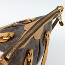 LOUIS VUITTON Monogram Palermo PM Tote Bag M40145 LV Auth BA13472-6