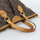 LOUIS VUITTON Monogram Palermo PM Tote Bag M40145 LV Auth BA13472-7