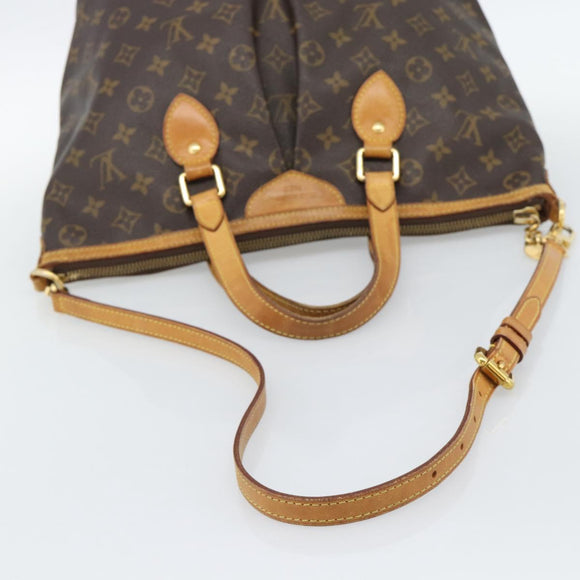 LOUIS VUITTON Monogram Palermo PM Tote Bag M40145 LV Auth BA13472