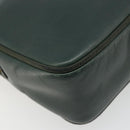 Salvatore Ferragamo Vala Shoulder Bag Leather Khaki Gold Auth BA13475-18