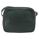 Salvatore Ferragamo Vala Shoulder Bag Leather Khaki Gold Auth BA13475-2