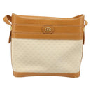 GUCCI Micro GG Supreme Shoulder Bag PVC White Gold 001 109 0579 Auth BA13477-13