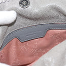 Stella MacCartney Falabella Bag Suede 2way Gray Silver 495150 Auth BA13479A-19