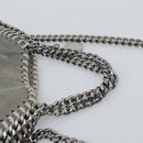 Stella MacCartney Falabella Bag Suede 2way Gray Silver 495150 Auth BA13479A-14