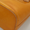 LOUIS VUITTON Monogram Vernis Houston Hand Bag Jaune M91121 LV Auth BA1348-14