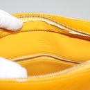 LOUIS VUITTON Monogram Vernis Houston Hand Bag Jaune M91121 LV Auth BA1348-18
