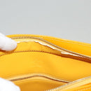 LOUIS VUITTON Monogram Vernis Houston Hand Bag Jaune M91121 LV Auth BA1348-10